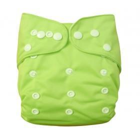 Alva Solid Color Pocket Diaper - Light Green - Happy BeeHinds