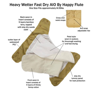 Heavy Wetter Fast Dry AIO by Happy Flute
