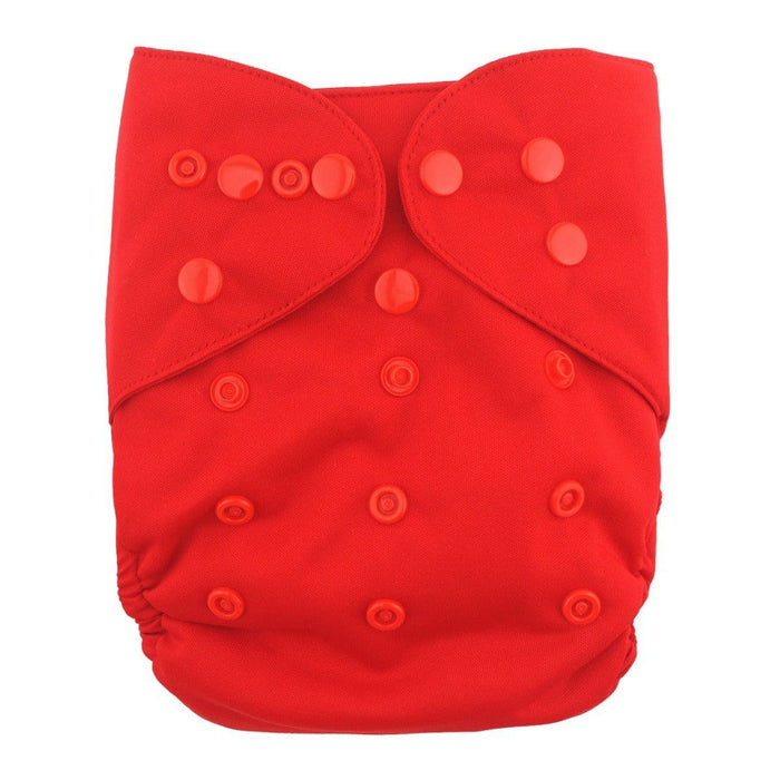 Alva Diaper Cover - Red