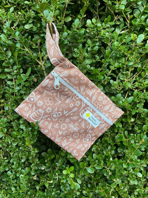Mini Wet Bag by Happy BeeHinds - Bumble Hive