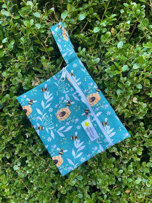 Mini Wet Bag by Happy BeeHinds - Busy Bee