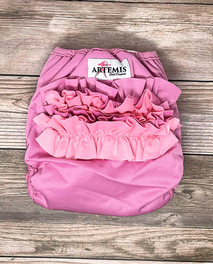 Artemis Diaper Cover with Ruffle