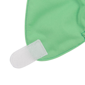 Alva Newborn Hook & Loop Pocket Diaper - Soft Green
